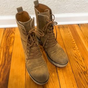 Oasis Society Lace Up Boot